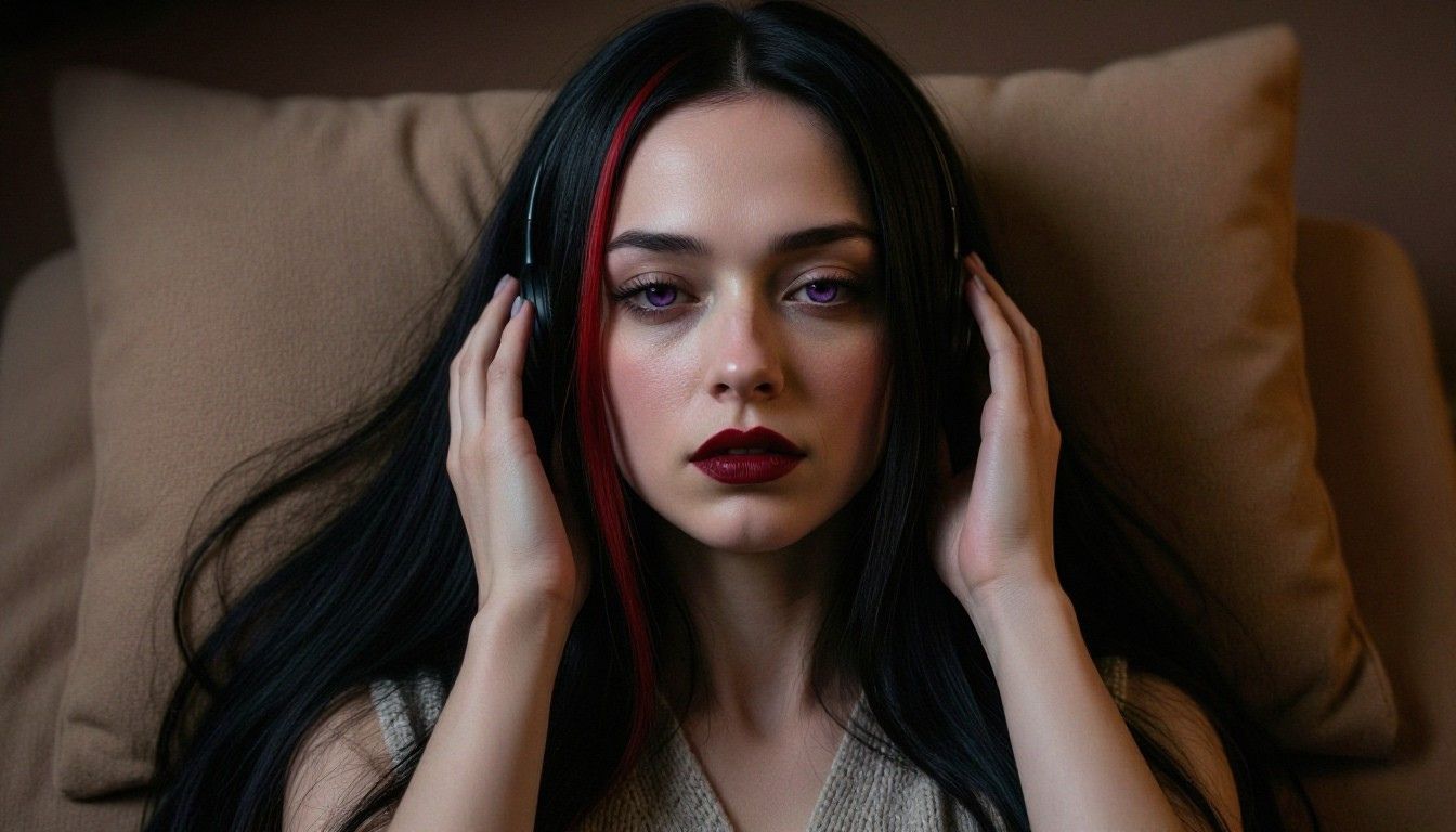 Woman in soft hypnotic trance — erotic hypnosis for beginners women